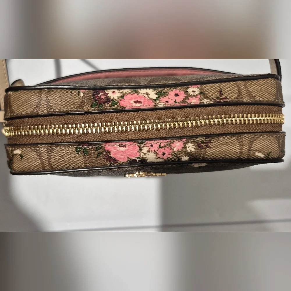 Coach Floral Brown